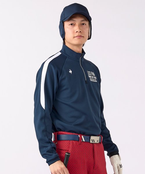 le coq sportif GOLF (ルコックスポルティフ（ゴルフ）)/ハーフジップ長袖シャツ/img01