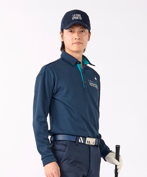 le coq sportif GOLF (ルコックスポルティフ（ゴルフ）)/【ストレッチフォーサー】裏起毛ヒートナビ長袖シャツ/img18