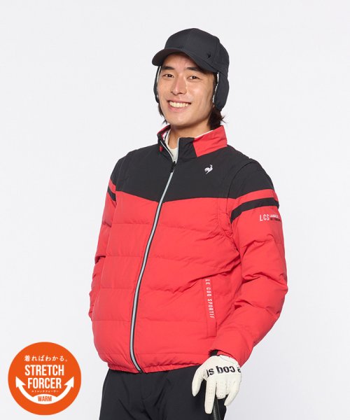 le coq sportif GOLF (ルコックスポルティフ（ゴルフ）)/【ストレッチフォーサー】中わたヒートナビ2WAYブルゾン/img01