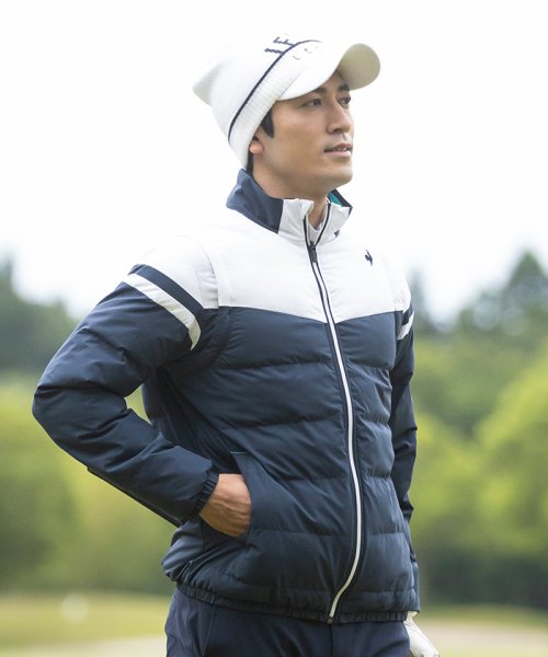 le coq sportif GOLF (ルコックスポルティフ（ゴルフ）)/【ストレッチフォーサー】中わたヒートナビ2WAYブルゾン/img24