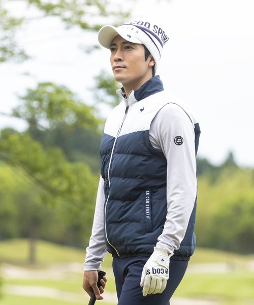 le coq sportif GOLF (ルコックスポルティフ（ゴルフ）)/【ストレッチフォーサー】中わたヒートナビ2WAYブルゾン/img28