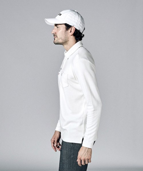 Munsingwear(マンシングウェア)/ヒートナビポンチテーラードカラー長袖シャツ【アウトレット】/img02