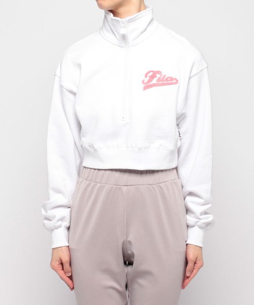 FILA（Casual）(フィラ（カジュアル）)/【カジュアルウェア】Half zip shirt レディース/img01