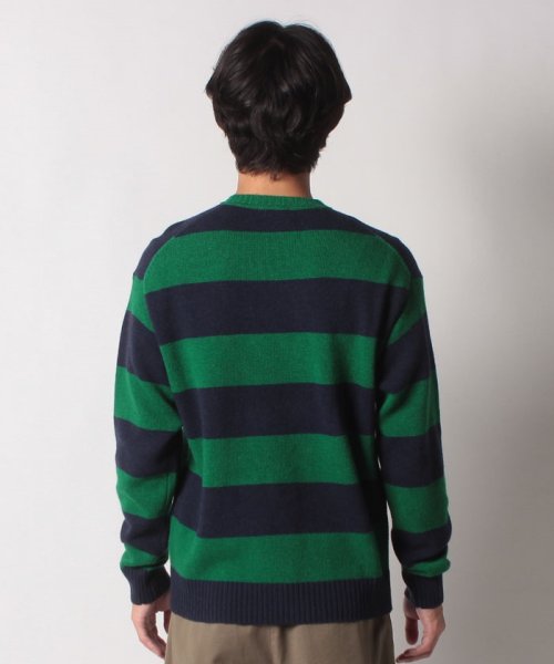 BENETTON (mens)(ベネトン（メンズ）)/ボーダークルーネックウールニット・セーター/img12