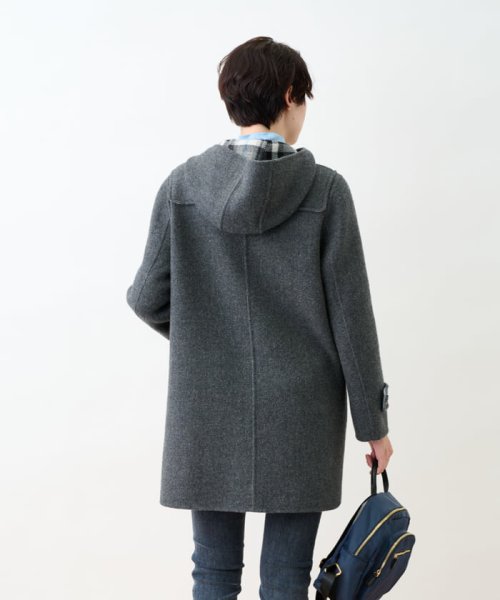 リバー仕立てのダッフルコート【大津毛織】 