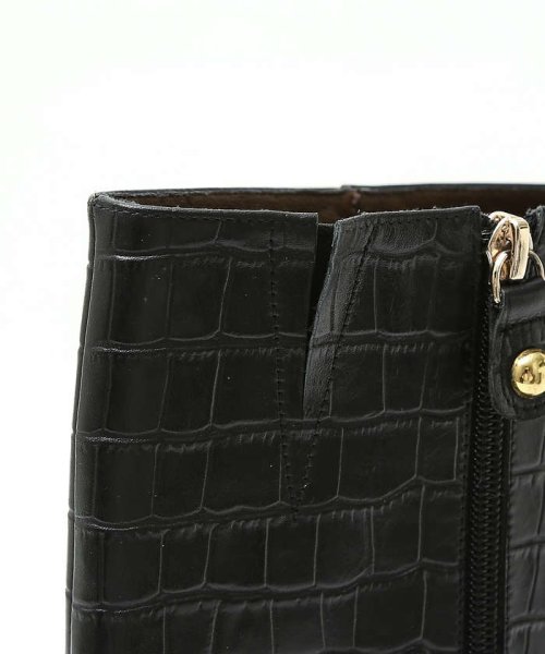 【スノーソール】ストレートラインミドルヒールロングブーツ また