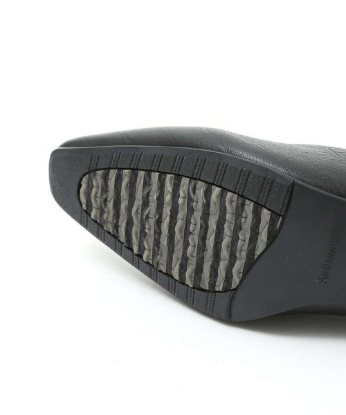 【スノーソール】ストレートラインミドルヒールロングブーツ また