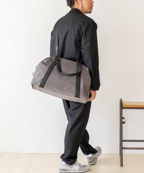 ナイロン2wayボストンバッグ【Depral/デプラル】メンズ レディース 旅行 軽量 大きめ ファスナー付き 軽量 a4 大容量 斜め掛け 1泊 肩掛け 撥水 人気・おすすめ｜使いやすい・旅行におすすめ 品質保証 全国発送 日本国内発送・最短翌日お届け