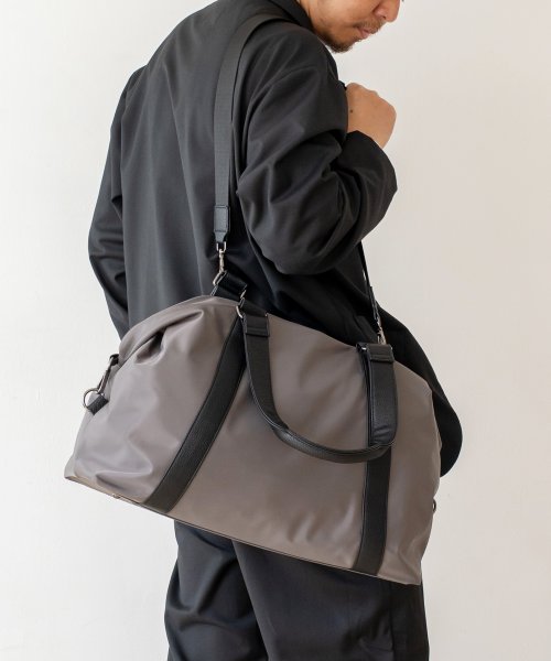 ナイロン2wayボストンバッグ【Depral/デプラル】メンズ レディース 旅行 軽量 大きめ ファスナー付き 軽量 a4 大容量 斜め掛け 1泊 肩掛け 撥水 人気・おすすめ｜使いやすい・旅行におすすめ 品質保証 全国発送 日本国内発送・最短翌日お届け