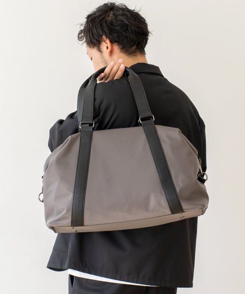 ナイロン2wayボストンバッグ【Depral/デプラル】メンズ レディース 旅行 軽量 大きめ ファスナー付き 軽量 a4 大容量 斜め掛け 1泊 肩掛け 撥水 人気・おすすめ｜使いやすい・旅行におすすめ 品質保証 全国発送 日本国内発送・最短翌日お届け