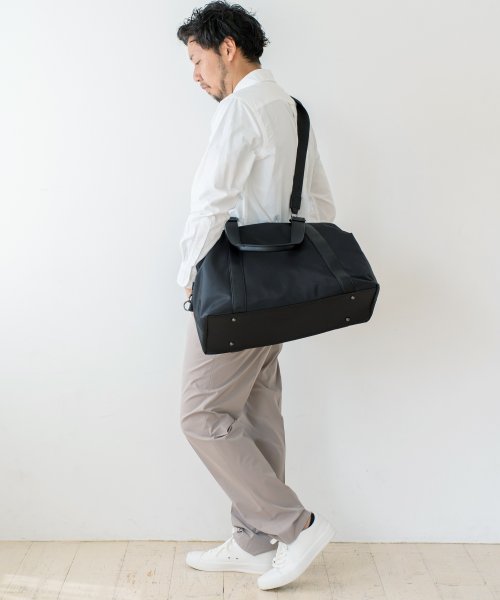 ナイロン2wayボストンバッグ【Depral/デプラル】メンズ レディース 旅行 軽量 大きめ ファスナー付き 軽量 a4 大容量 斜め掛け 1泊 肩掛け 撥水 人気・おすすめ｜使いやすい・旅行におすすめ 品質保証 全国発送 日本国内発送・最短翌日お届け