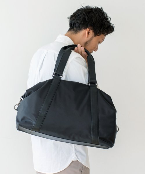 ナイロン2wayボストンバッグ【Depral/デプラル】メンズ レディース 旅行 軽量 大きめ ファスナー付き 軽量 a4 大容量 斜め掛け 1泊 肩掛け 撥水 人気・おすすめ｜使いやすい・旅行におすすめ 品質保証 全国発送 日本国内発送・最短翌日お届け