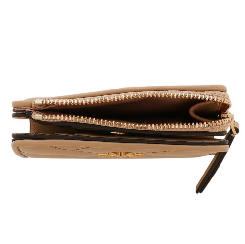 トリーバーチ 二つ折り財布 キラ ミニ財布 ベージュ レディース TORY BURCH 153121 250 TORY BURCH トリーバーチ 二つ折り財布 キラ ミニ財布 ベージュ レディース