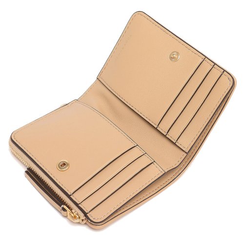 トリーバーチ 二つ折り財布 キラ ミニ財布 ベージュ レディース TORY BURCH 153121 250 TORY BURCH トリーバーチ 二つ折り財布 キラ ミニ財布 ベージュ レディース