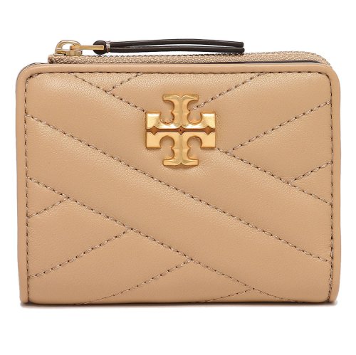 トリーバーチ 二つ折り財布 キラ ミニ財布 ベージュ レディース TORY BURCH 153121 250 TORY BURCH トリーバーチ 二つ折り財布 キラ ミニ財布 ベージュ レディース