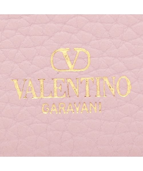 Valentino Garavani(ヴァレンティノ ガラヴァーニ)/ヴァレンティノ フラグメントケース カードケース ロックスタッズ ピンク メタリック レディース VALENTINO GARAVANI 3W2P0605VSH /img07