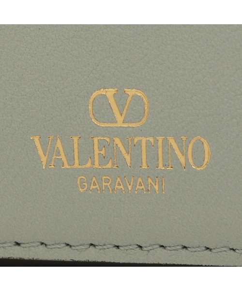 Valentino Garavani(ヴァレンティノ ガラヴァーニ)/ヴァレンティノ フラグメントケース カードケース ロックスタッズ グリーン レディース VALENTINO GARAVANI 3W2P0T35BOL W32/img07