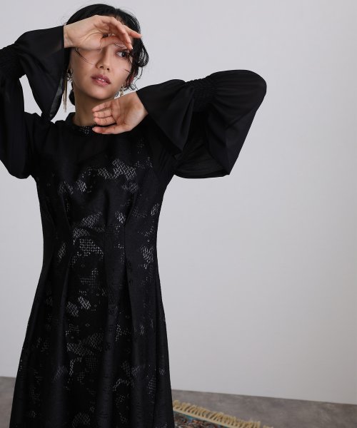 アシンメトリータックドレス ワンピース DGJ1584390451(12155円)