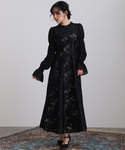 アシンメトリータックドレス ワンピース DGJ1584390451(12155円)