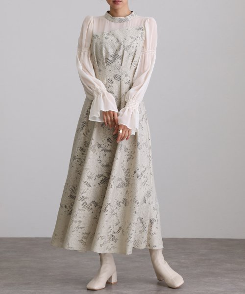 アシンメトリータックドレス ワンピース DGJ1584390451(12155円)