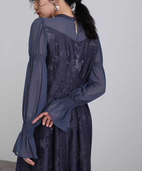 アシンメトリータックドレス ワンピース DGJ1584390451(12155円)