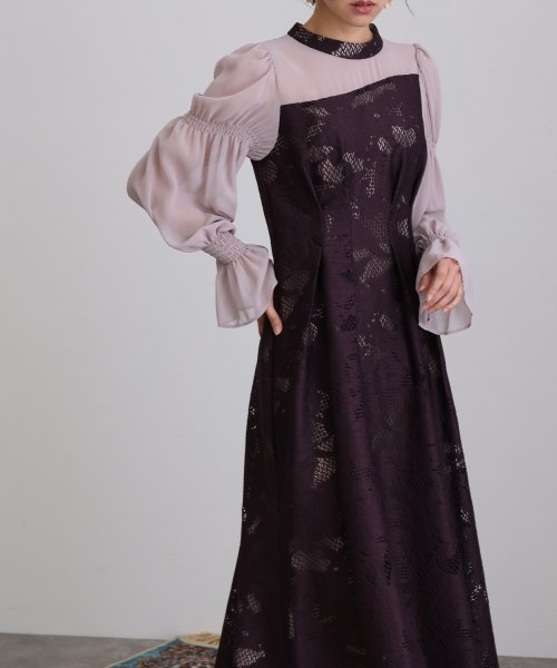 アシンメトリータックドレス ワンピース DGJ1584390451(12155円)