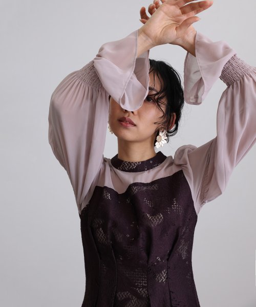 アシンメトリータックドレス ワンピース DGJ1584390451(12155円)