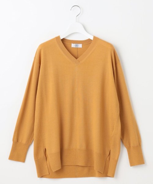 J.PRESS LADIES(J．プレス　レディス)/【洗える】EASY WOOL Vネック ニット/img12