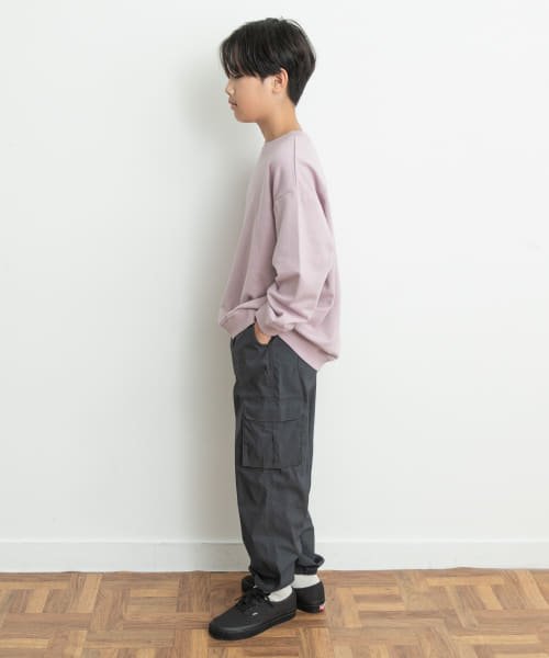 URBAN RESEARCH DOORS（Kids）(アーバンリサーチドアーズ（キッズ）)/裏毛クルーネック切替スウェット(KIDS)/img25