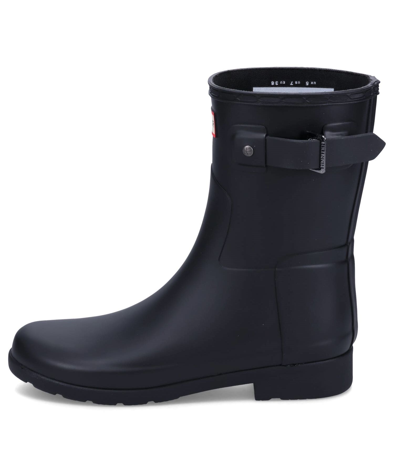 ハンター HUNTER レインブーツ ショートブーツ リファインド レディース 防水 REFINED SHORT BOOTS ブラック 黒  WFS2200RMA