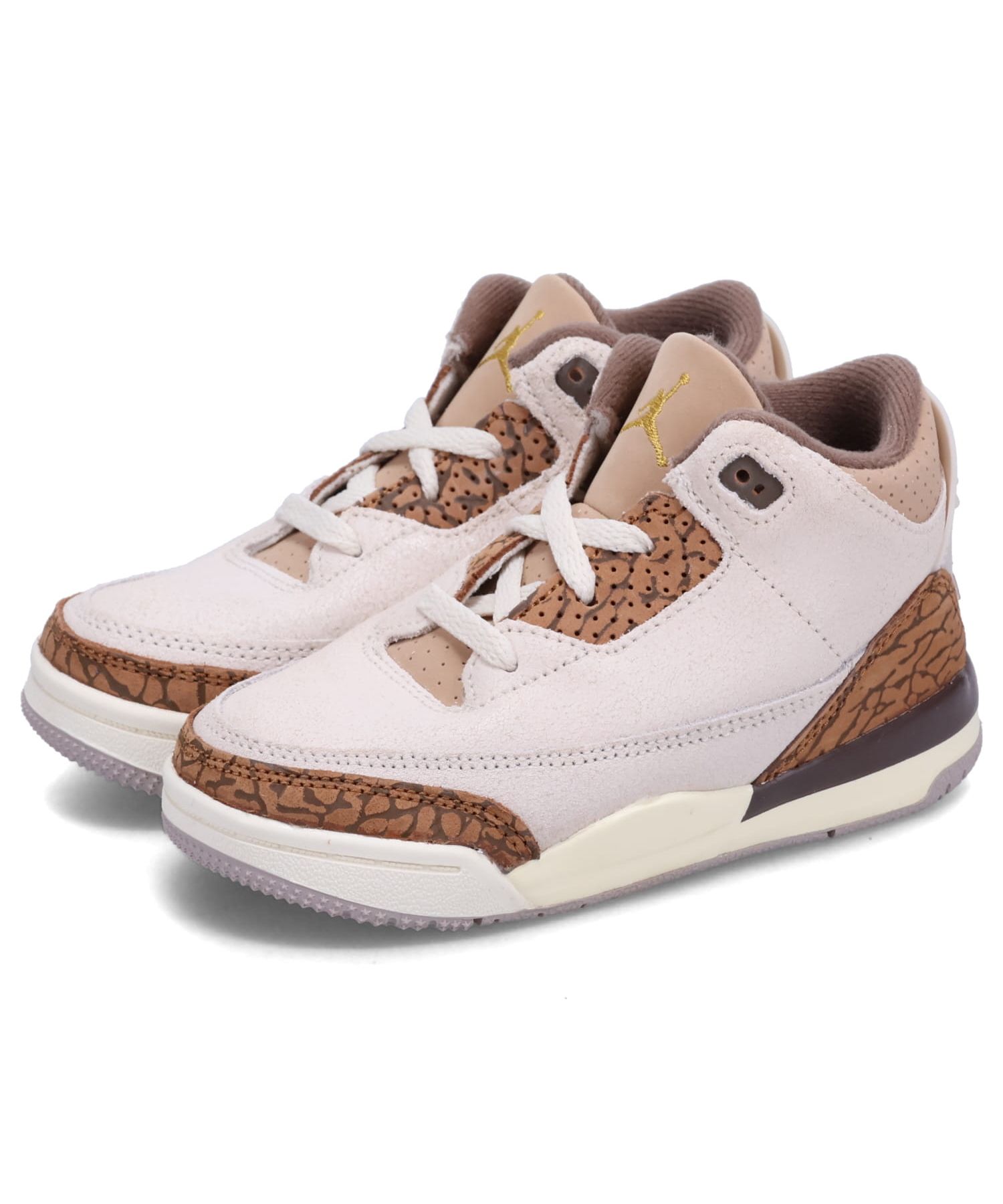 NIKE AIR JORDAN 3 RETRO TD ナイキ エアジョーダン3 レトロ スニーカー ベビー キッズ ブラウン DM0968－102