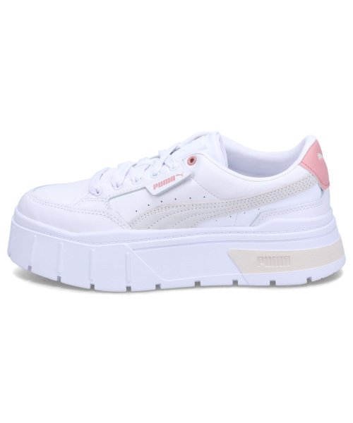 PUMA(プーマ)/PUMA プーマ スニーカー メイズ スタック ウィメンズ レディース 厚底 MAYZE STACK WOMENS ホワイト 白 384363－14/img02