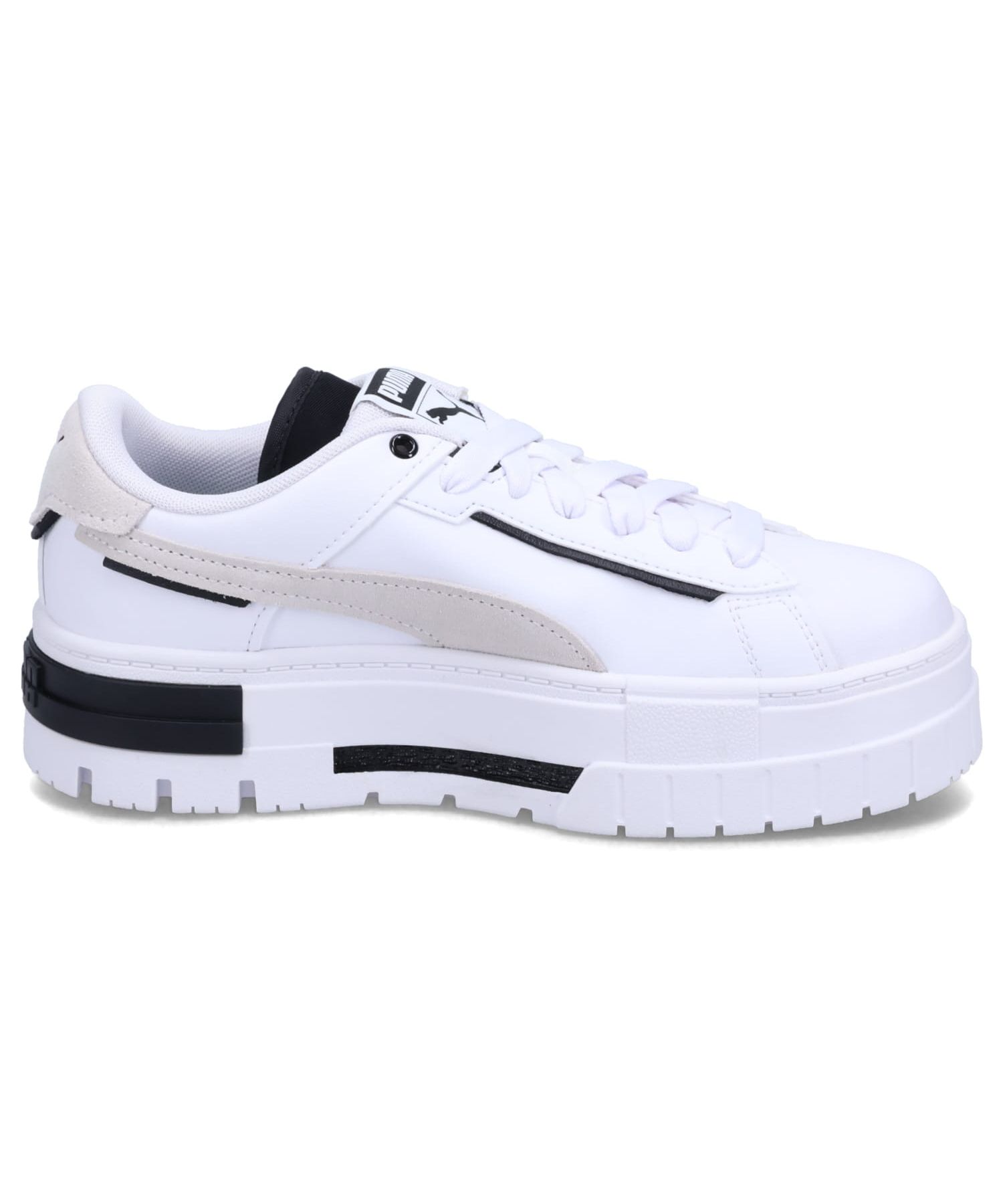 PUMA プーマ スニーカー ウィメンズ メイズ クラッシュド レディース 厚底 W MAYZE CRASHED ホワイト 白 392495-02