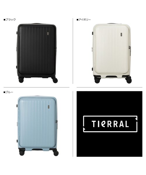 TIERRAL(ティエラル)/ティエラル TIERRAL トマル スーツケース キャリーケース キャリーバッグ メンズ レディース 68－75L TOMARU M ブラック ホワイト ブルー/img02