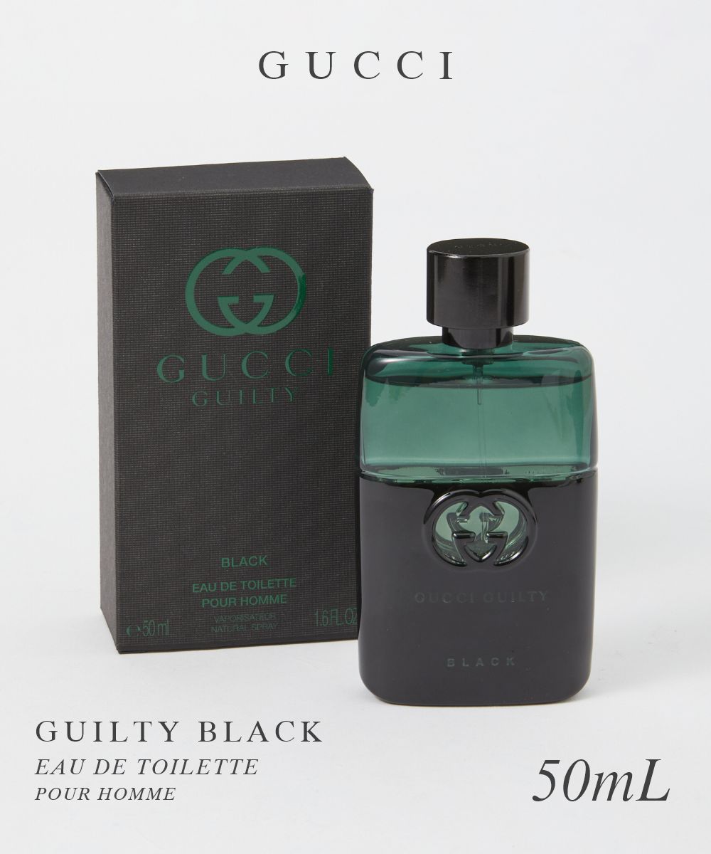 グッチ GUCCI オードトワレ メンズ フレグランス ギルティ ブラック プールオム EDT 50mL GUILTY BLACK ギフト プレゼント  香水