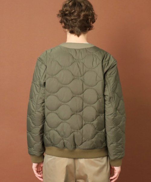 キルティング ミリタリージャケット 