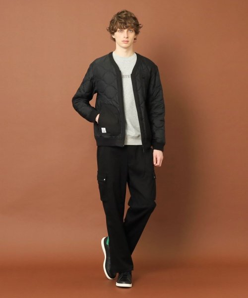 キルティング ミリタリージャケット 