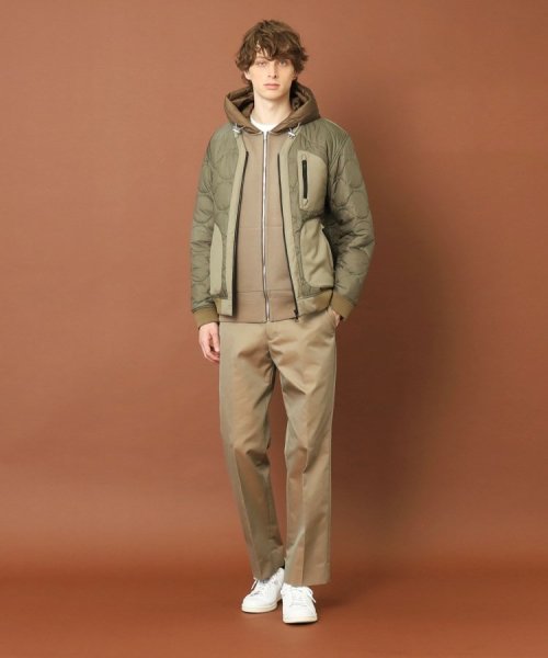 キルティング ミリタリージャケット 