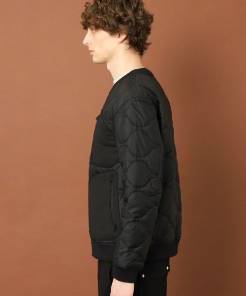 キルティング ミリタリージャケット 