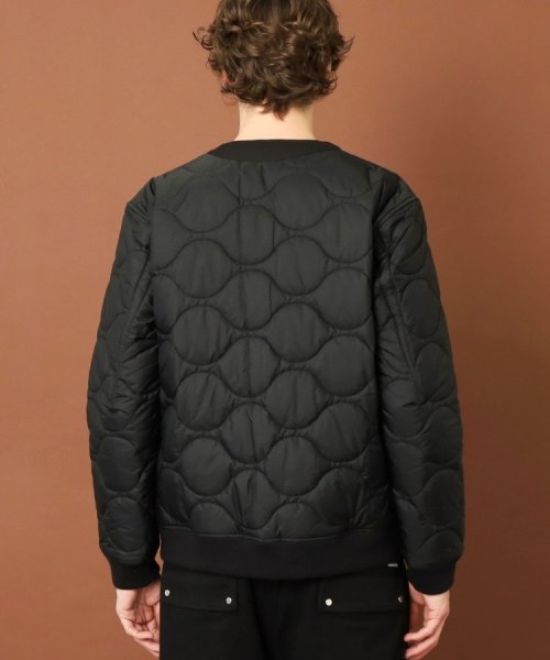 キルティング ミリタリージャケット 
