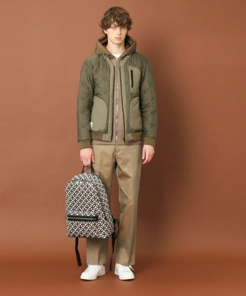 キルティング ミリタリージャケット 