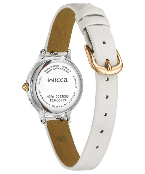 wicca ウィッカソーラーテック電波時計 替えバンド付き限定モデル 