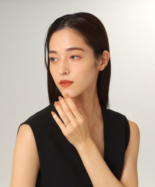 K10ダイヤモンド ロープPCチェーン リング 