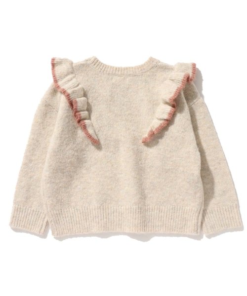 SHOO・LA・RUE(Kids) (シューラルーキッズ)/【110－140cm】肩フリルふわふわニット/img02