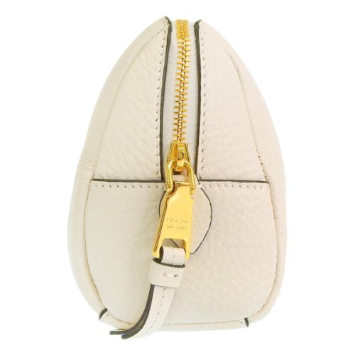 PRADA プラダ VITELLO DAINO ヴィッテロ ダイノ レザー ポーチ 小物入れ メイクポーチ DAINO