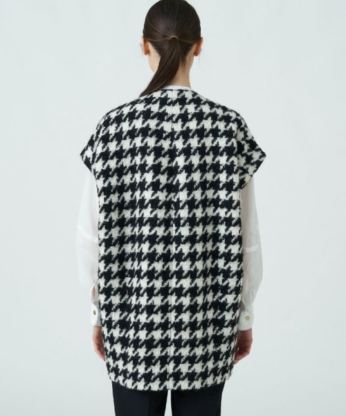 ラルジュハウンドトゥース ミドルフレンチジレ 