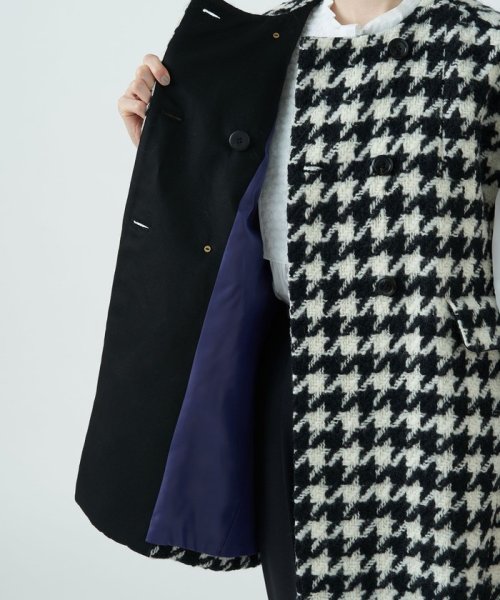 ラルジュハウンドトゥース ミドルフレンチジレ 