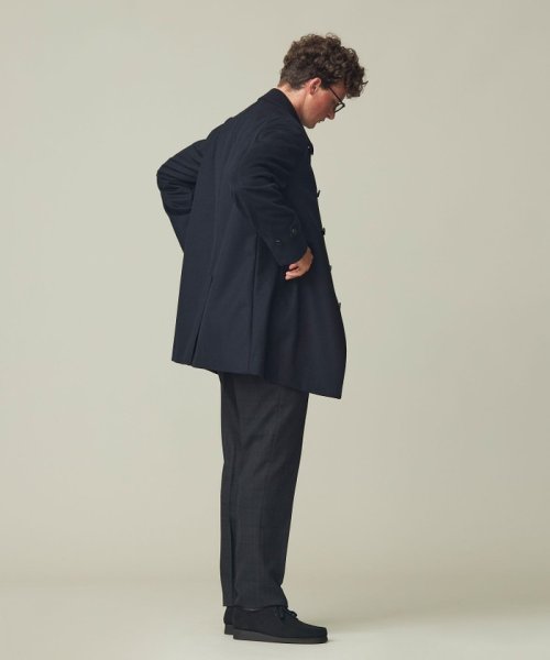 【J.PRESS BASIC】ウールカシミヤビーバーステンカラーコート 