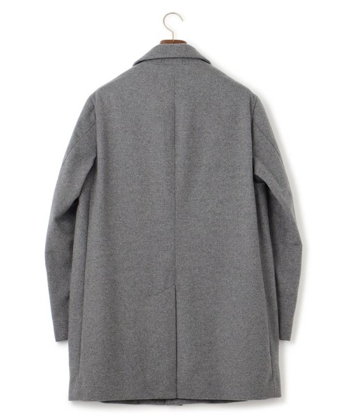 【J.PRESS BASIC】ウールカシミヤビーバーステンカラーコート 