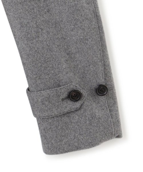 【J.PRESS BASIC】ウールカシミヤビーバーステンカラーコート 